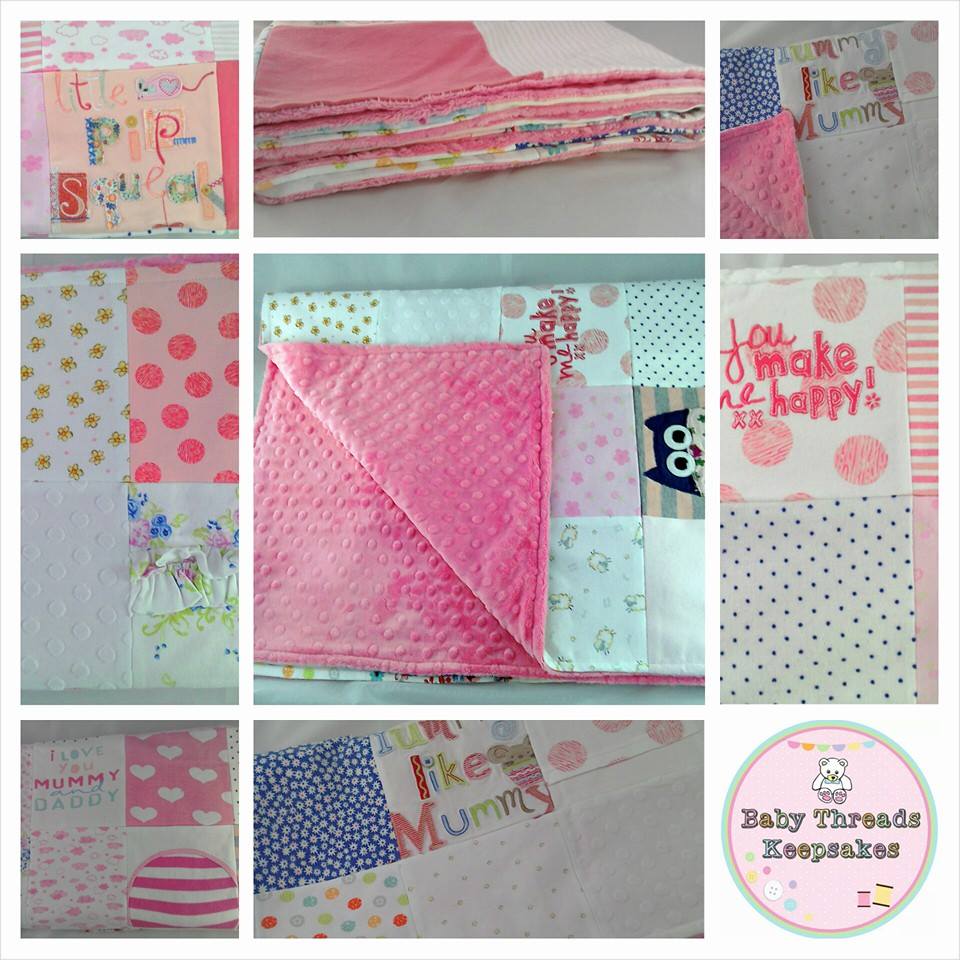 Memory Blanket Baby Threads Keepsakes