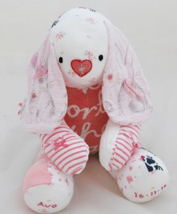 Baby Clothes Keepsake Bunny