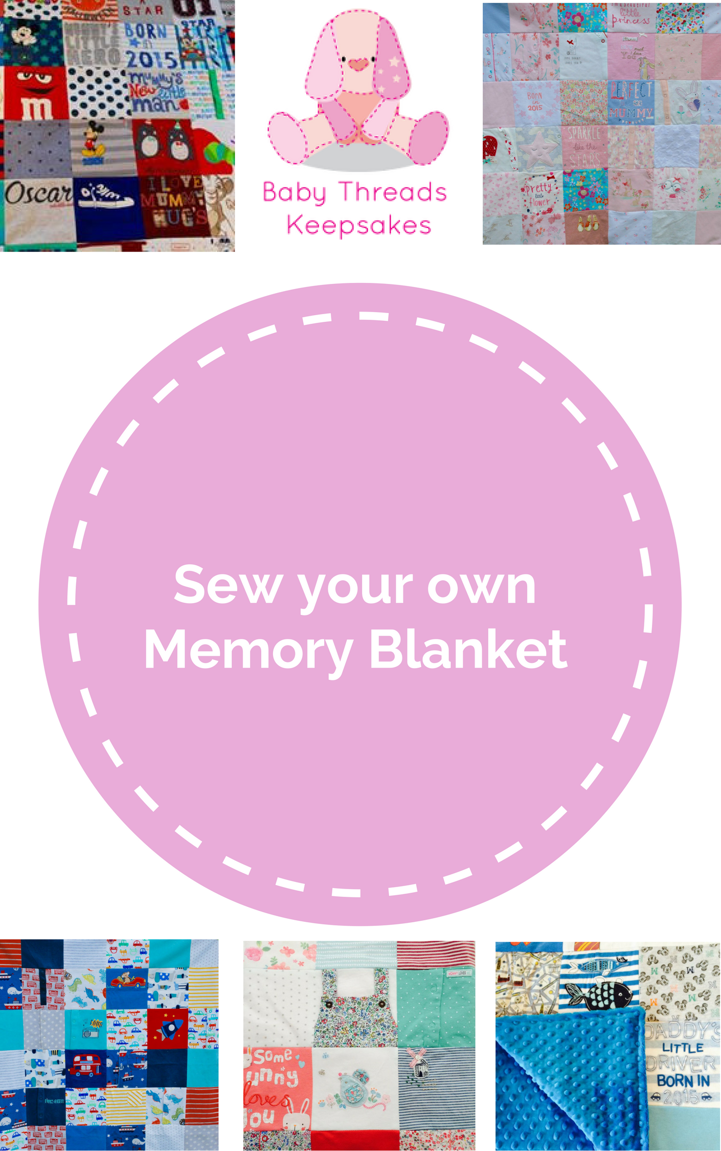 Sew your own memory blanket